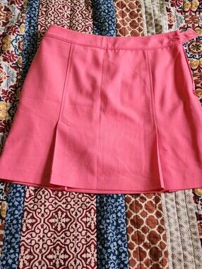 EP Pro Hot Pink Pleated Mini Skirt